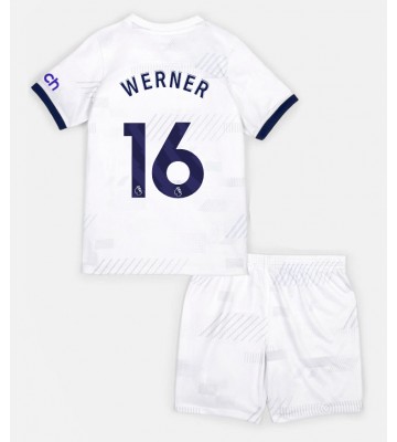 Tottenham Hotspur Timo Werner #16 Hemmakläder Barn 2023-24 Kortärmad (+ Korta byxor)